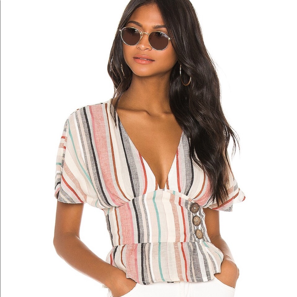 NWOT House of Harlow 1960 x REVOLVE Salma Top